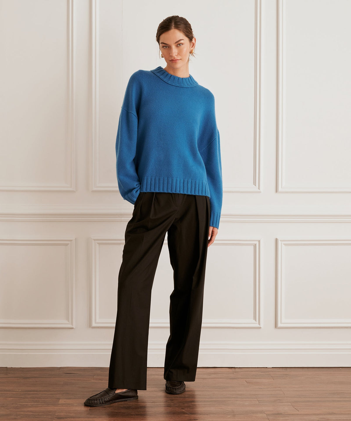 Super Luxe Cashmere Crewneck Sweater