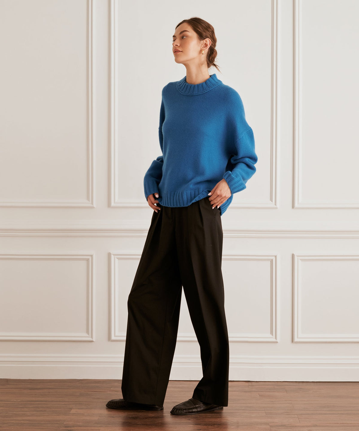 Super Luxe Cashmere Crewneck Sweater