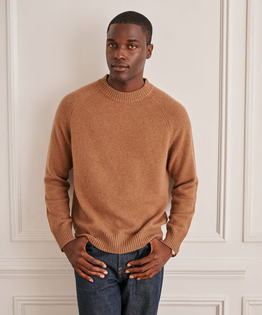Luxe Cashmere Raglan Crewneck
