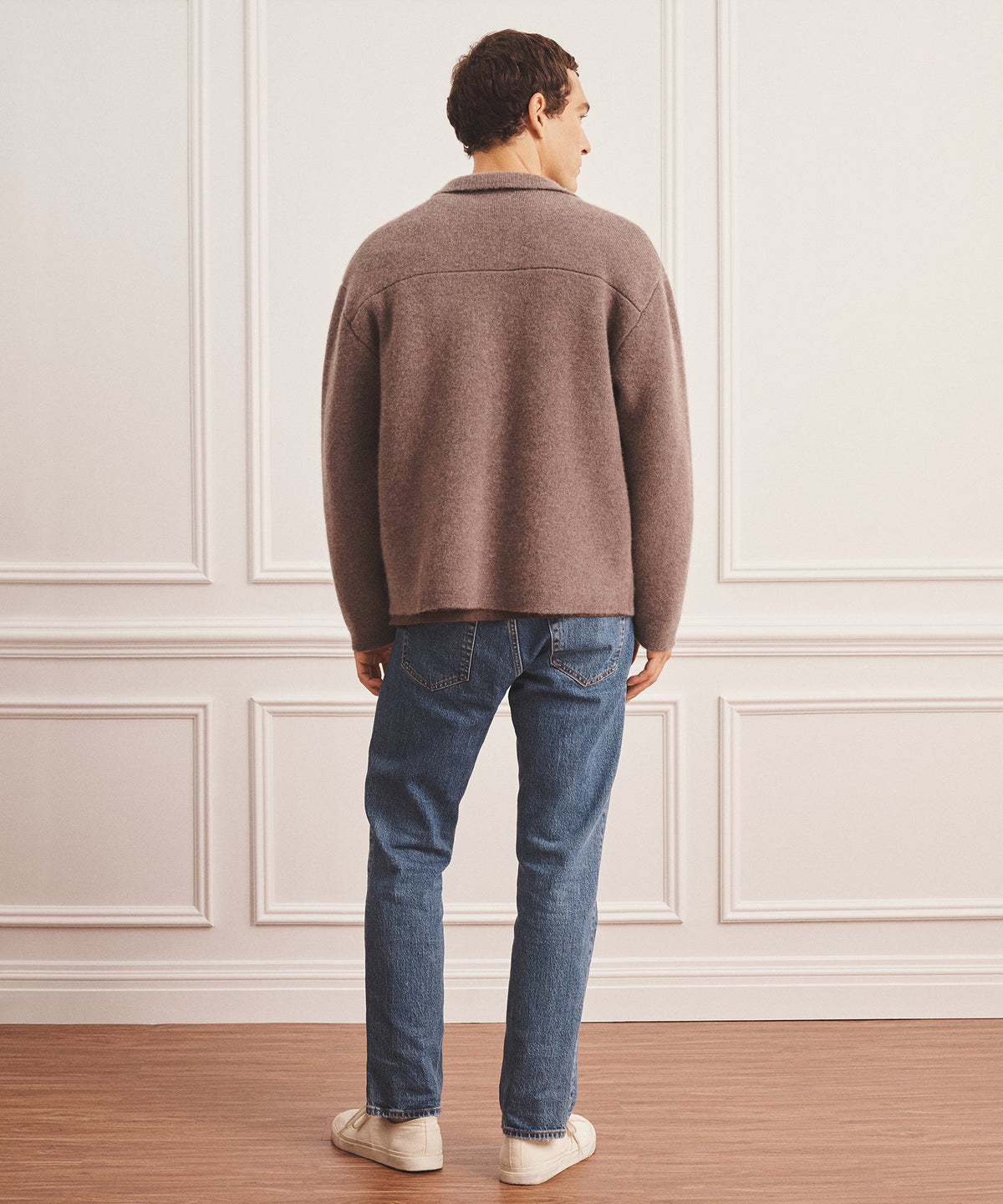 Super Luxe Cashmere Double Faced Utility Jacket