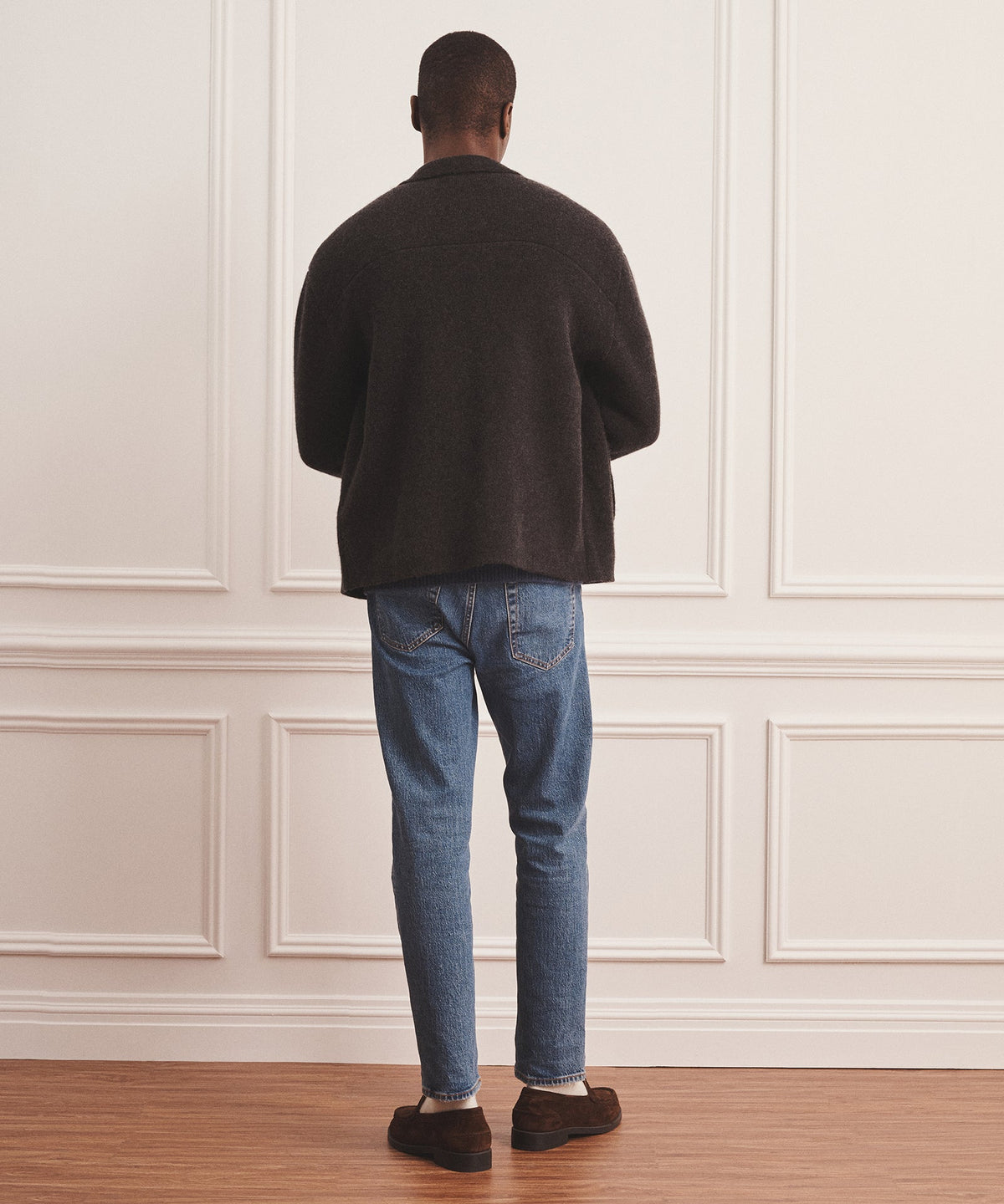 Super Luxe Cashmere Double Faced Utility Jacket