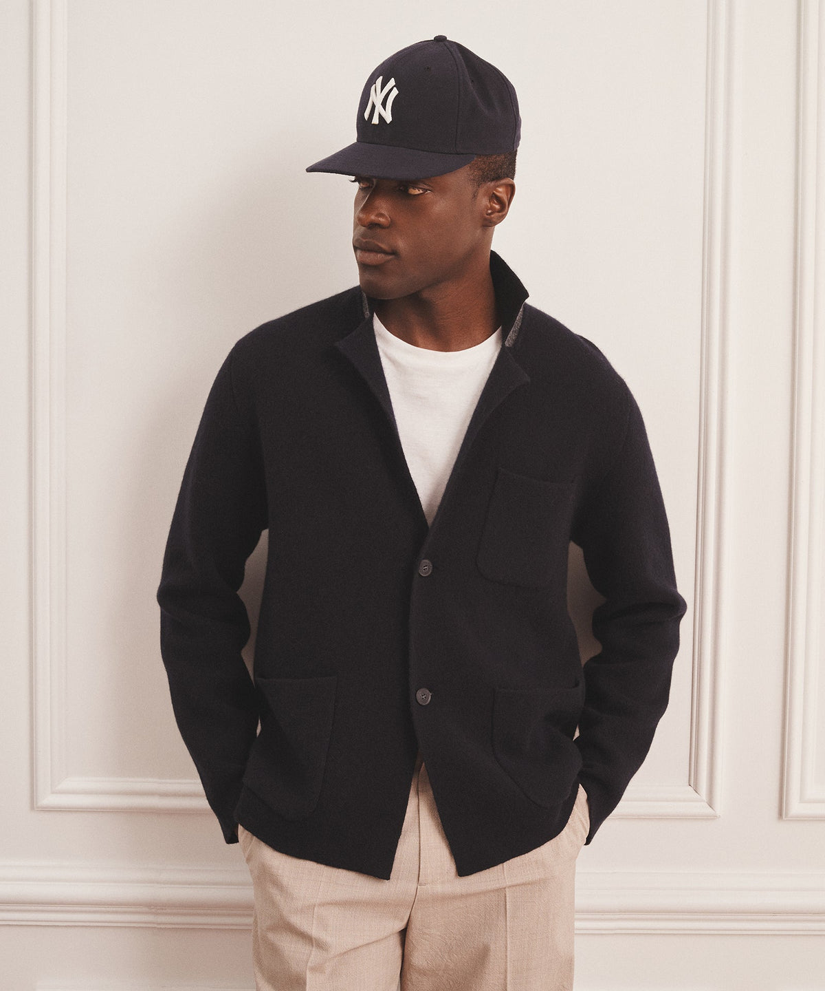 Luxe Cashmere Double Knit Blazer
