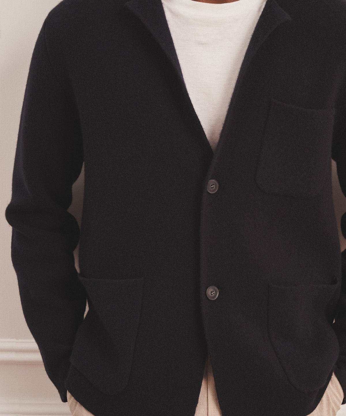 Luxe Cashmere Double Knit Blazer