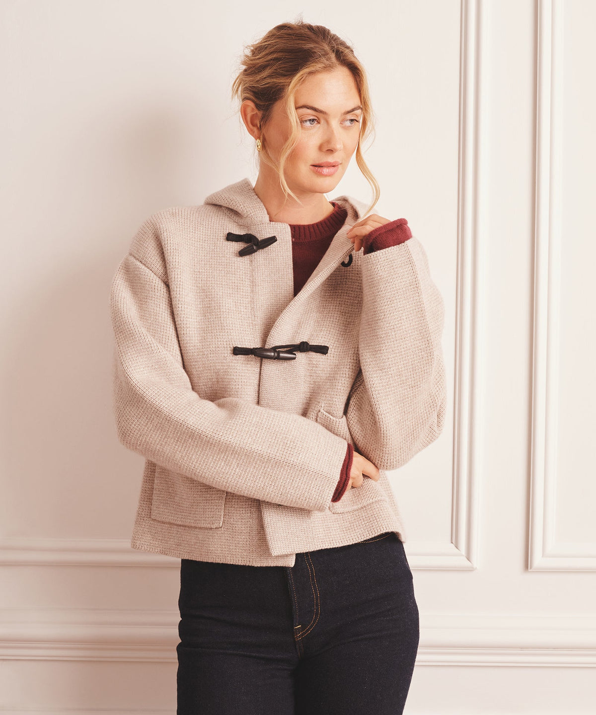 Super Luxe Cashmino Toggle Jacket