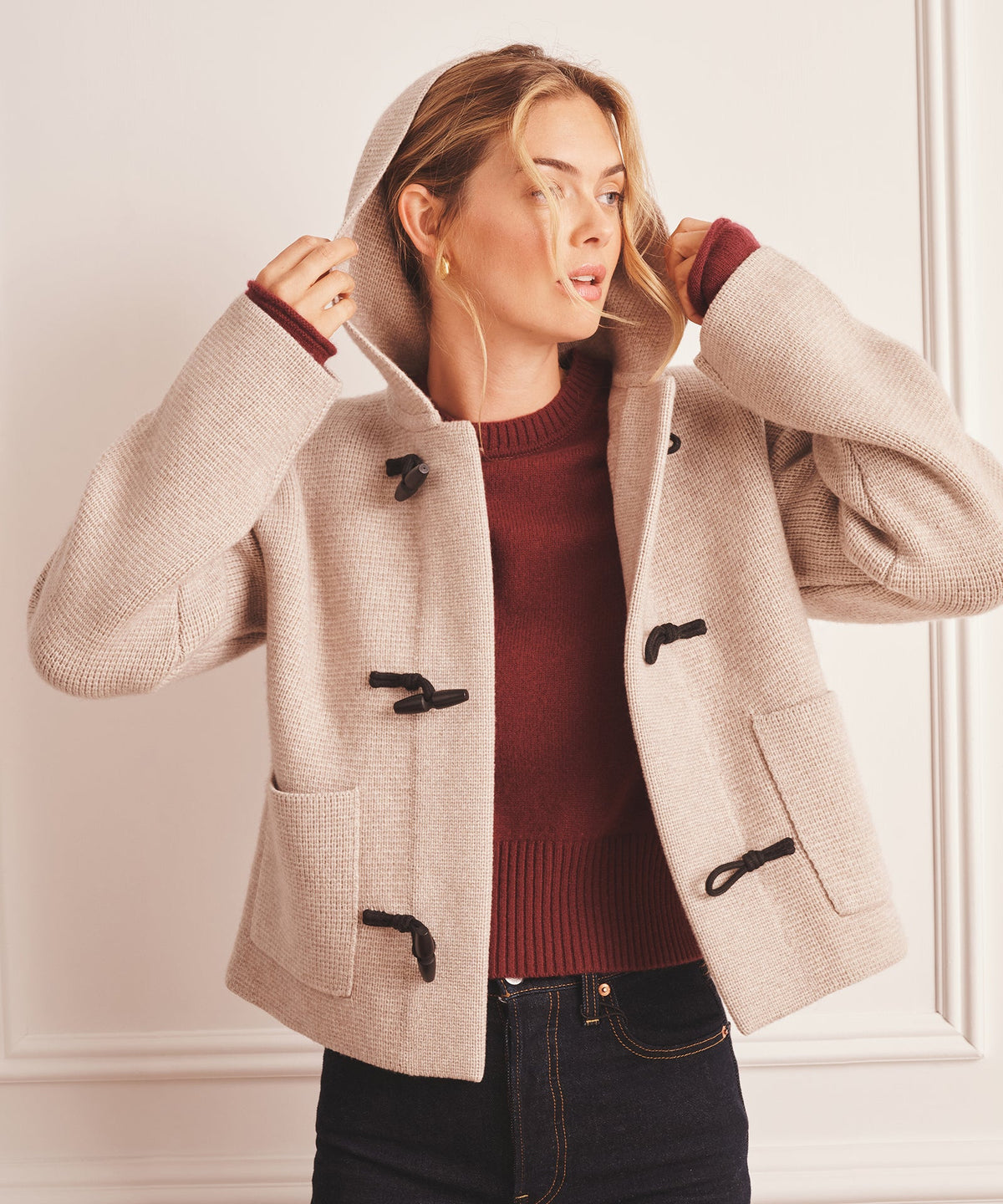 Super Luxe Cashmino Toggle Jacket