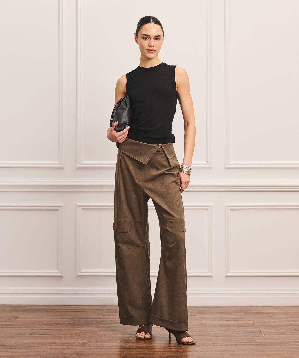 Super Fine Cashmere High Neck Tank