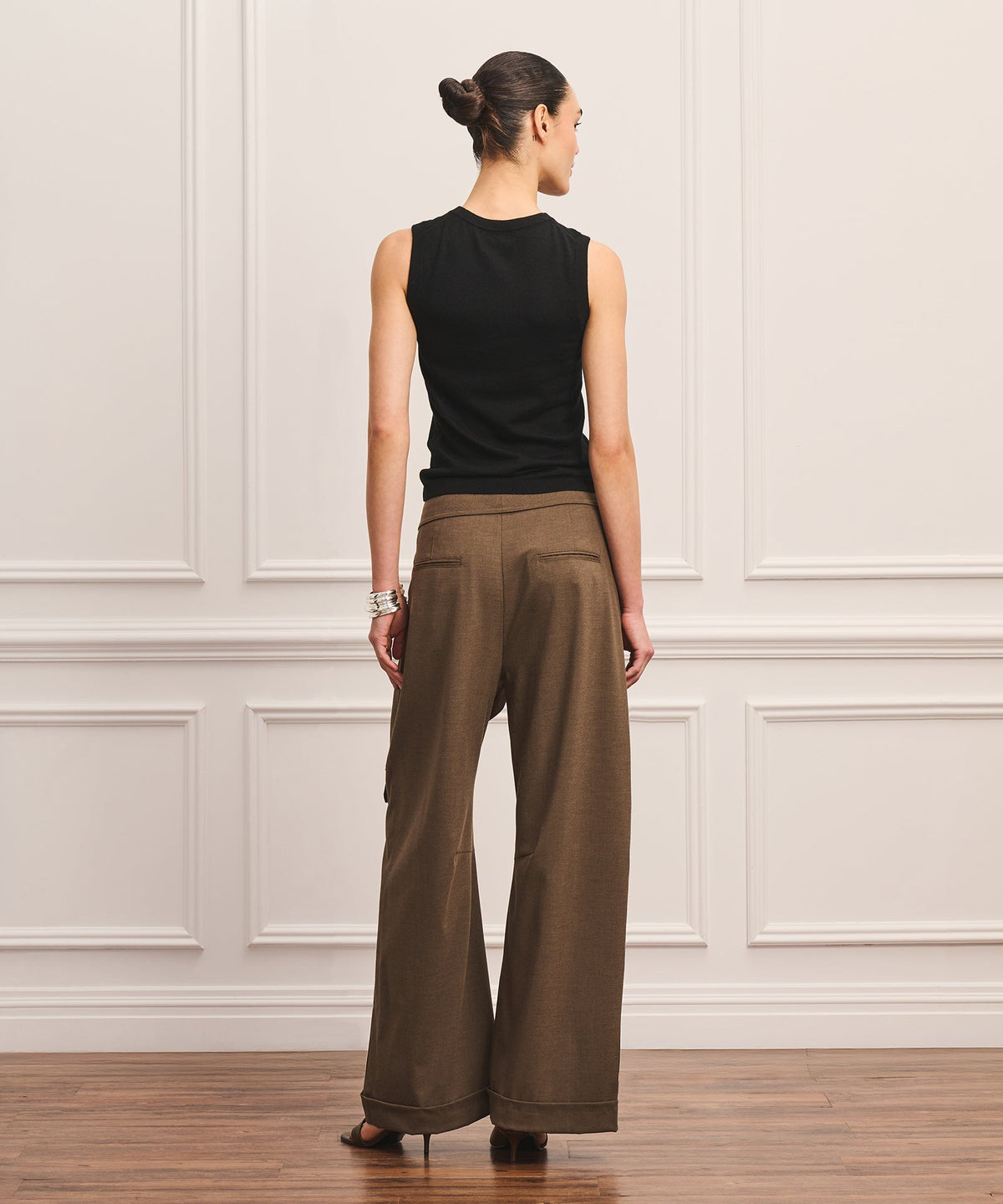 Super Fine Cashmere High Neck Tank