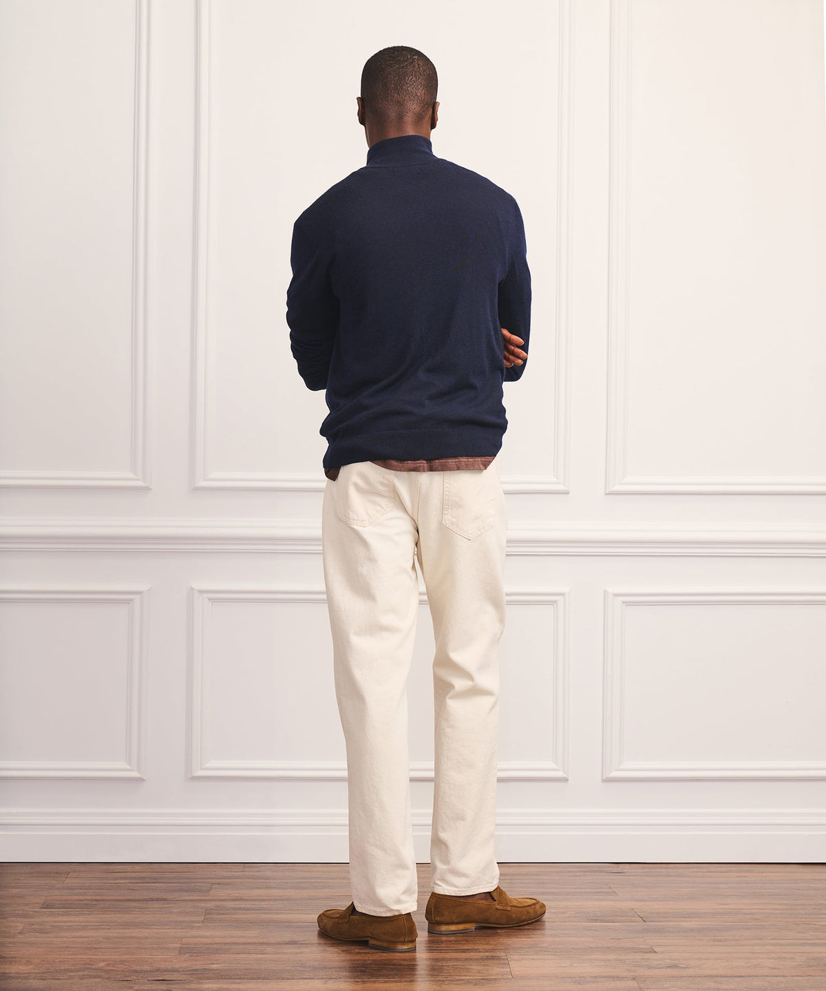 Super Fine Cashmere Quarter Zip