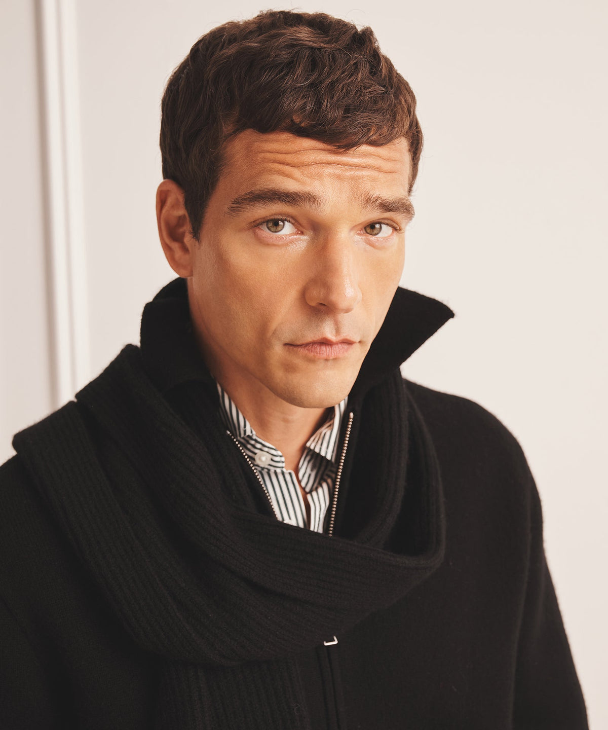 Signature Cashmere Ribbed Scarf