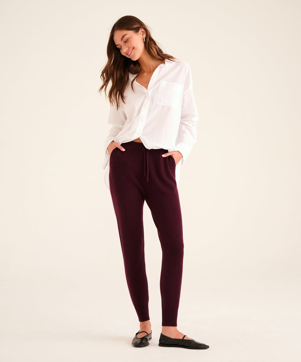 Signature Cashmere Jogger