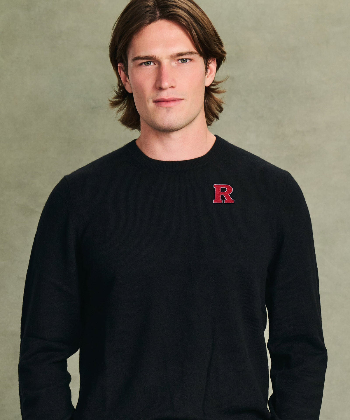 Men's Rutgers University Cashmere Sweater