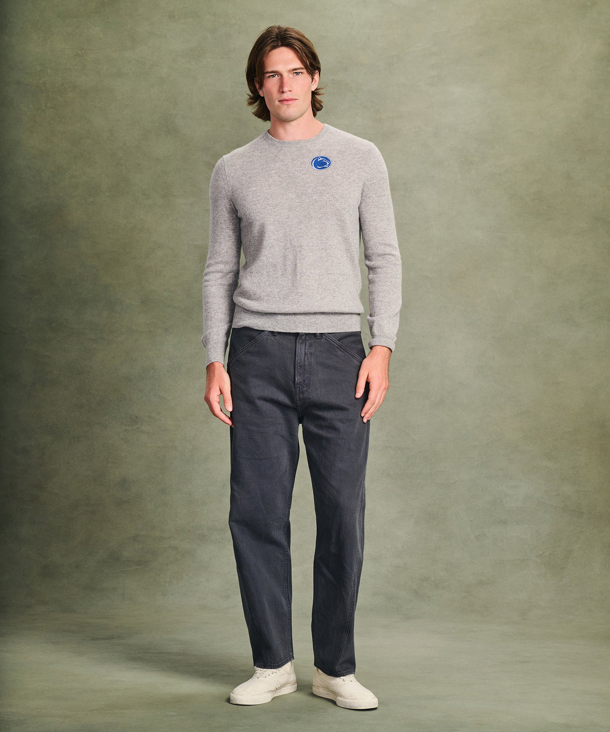 Men's Penn State University Cashmere Sweater