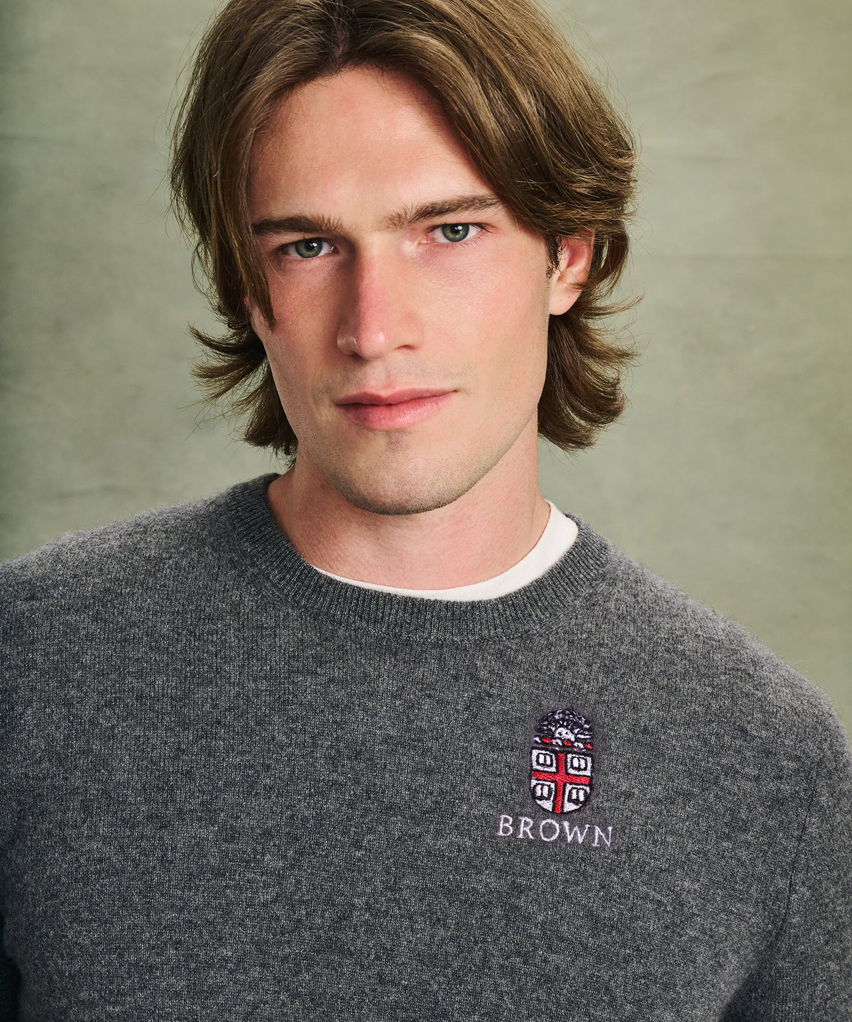 Men's Brown University Cashmere Sweater