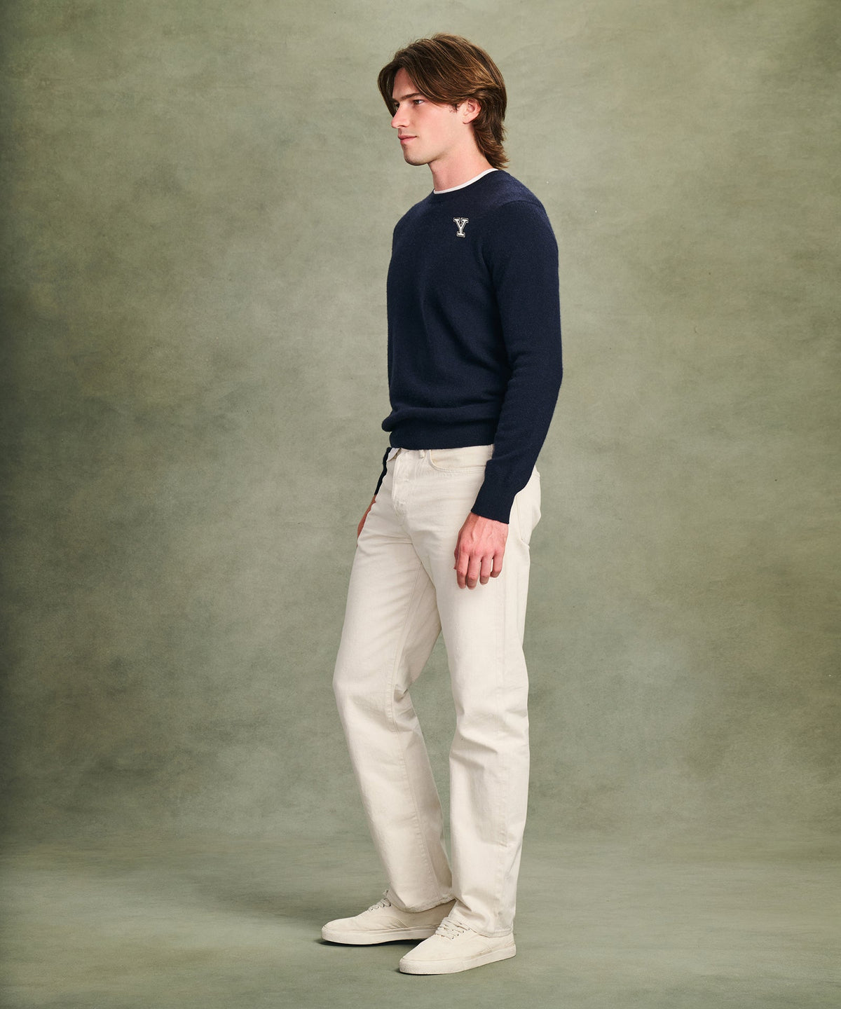 Men's Yale University Cashmere Sweater