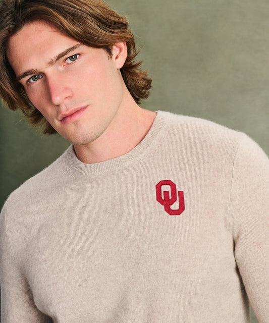 Men's University of Oklahoma Cashmere Sweater