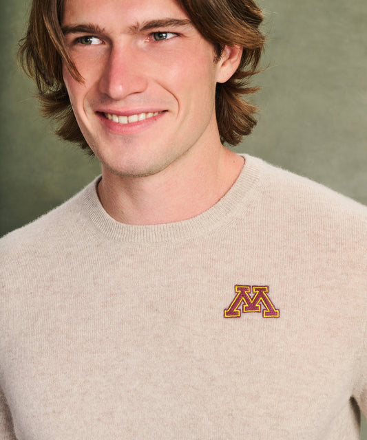 Men's University of Minnesota Cashmere Sweater