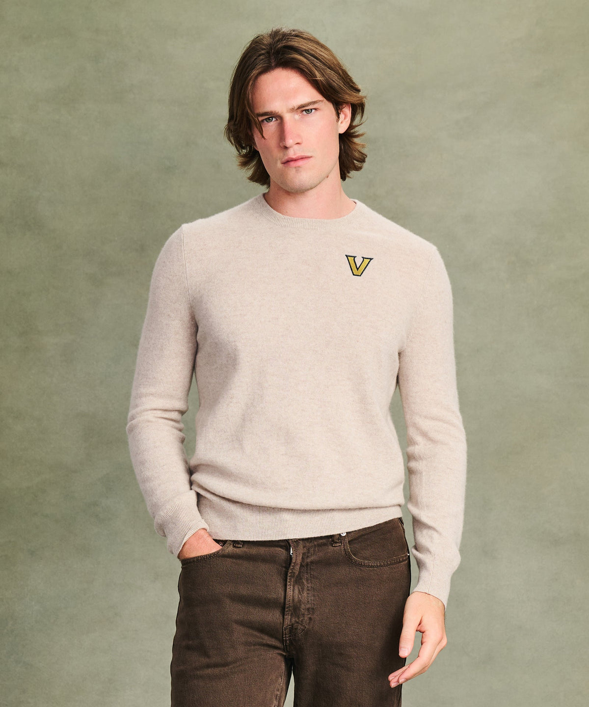 Men's Vanderbilt University Cashmere Sweater