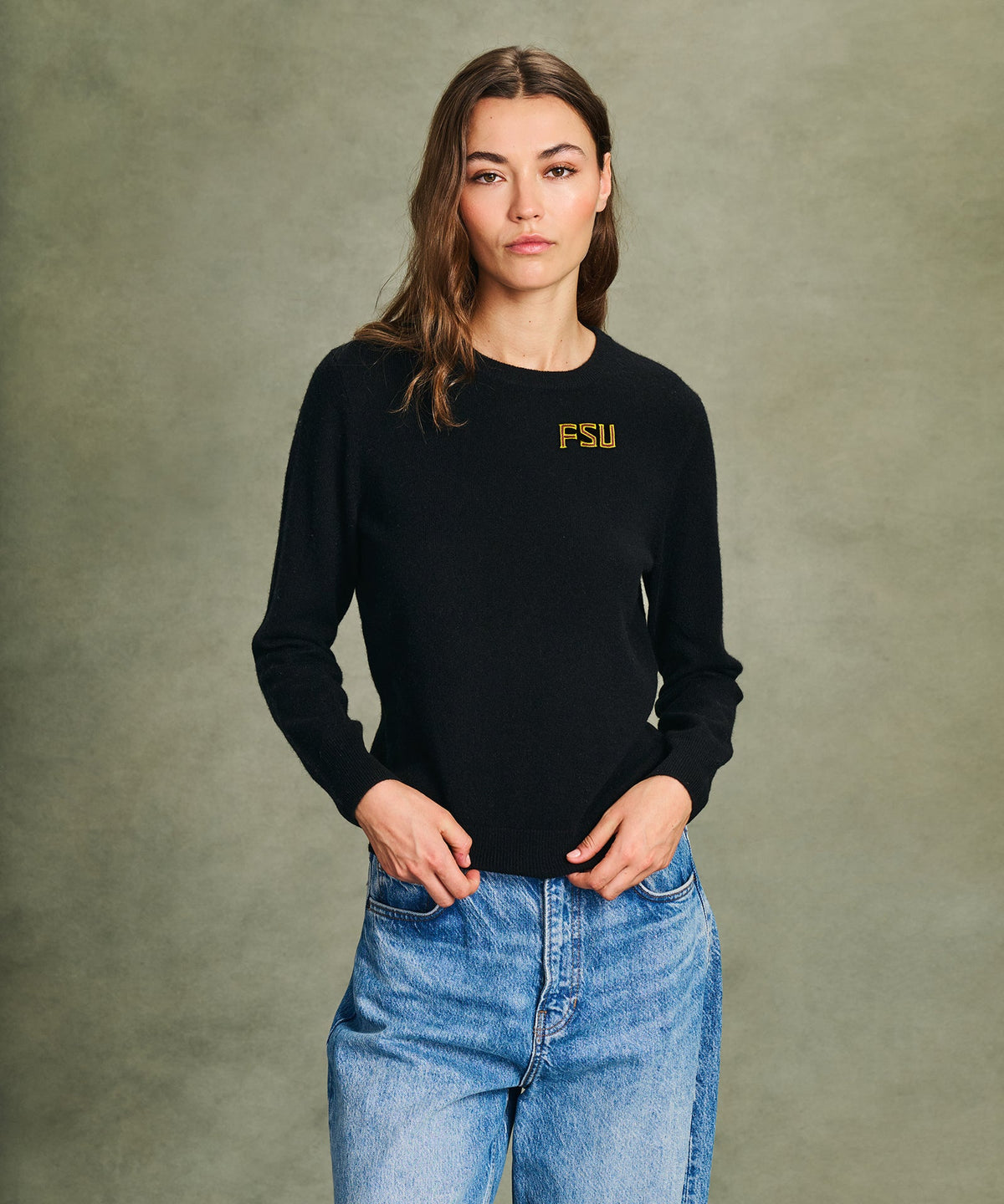 Women's Florida State University Cashmere Sweater