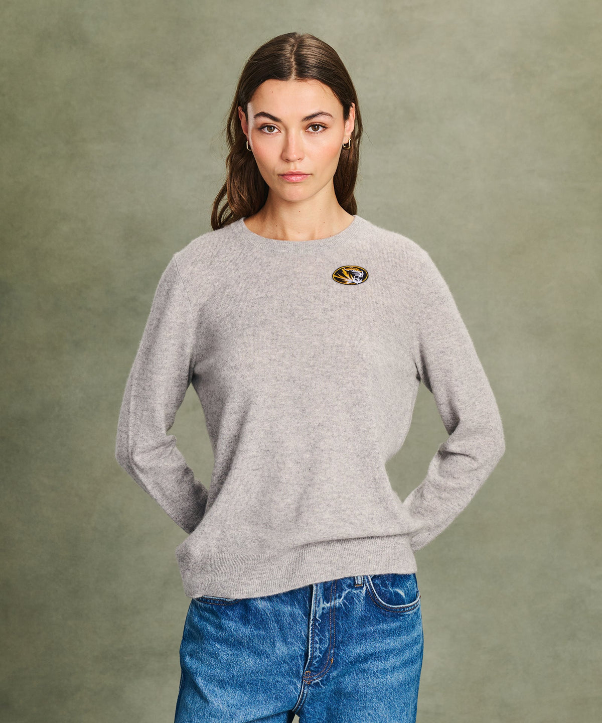 Women's University of Missouri Cashmere Sweater