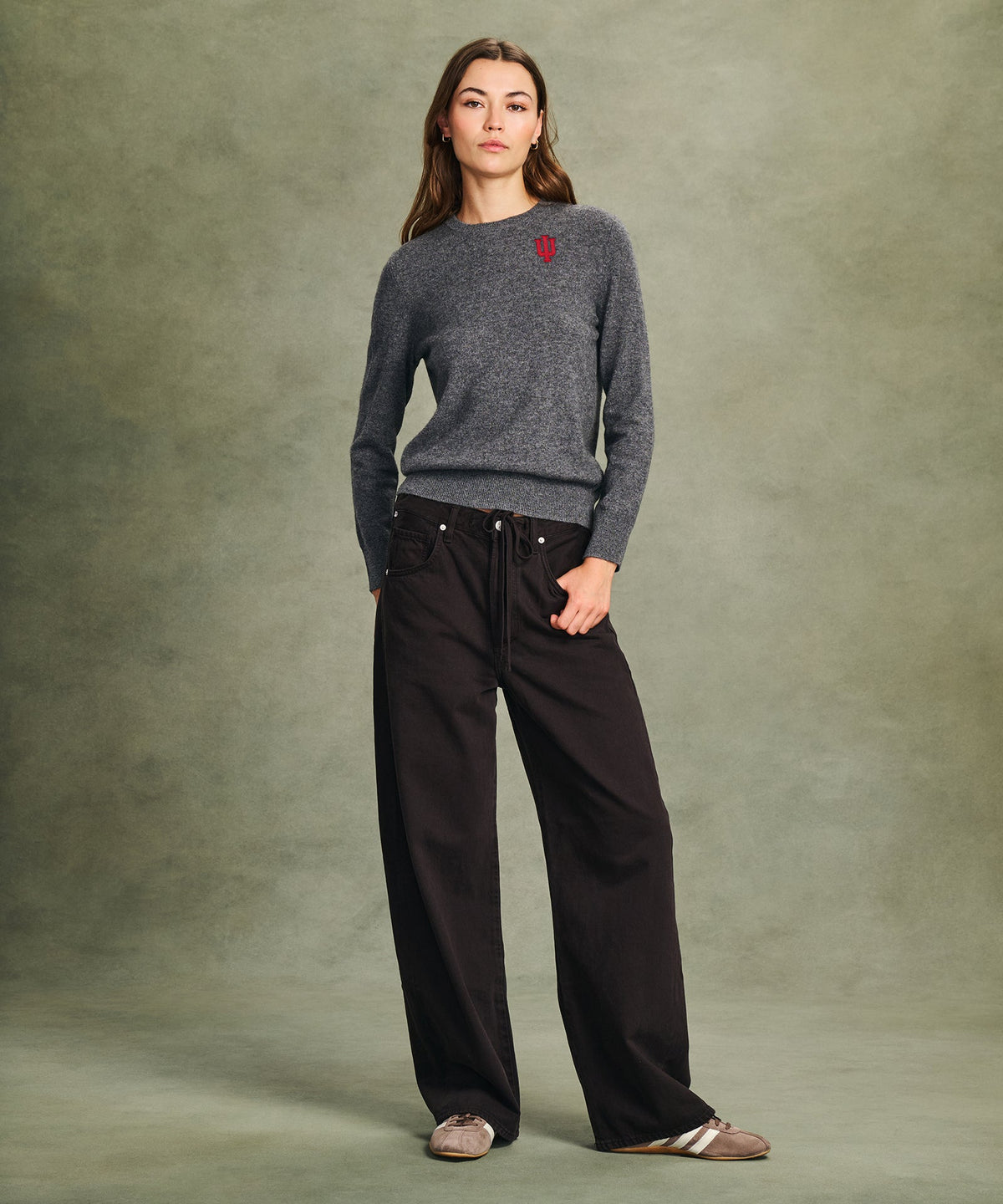 Women's Indiana University Cashmere Sweater
