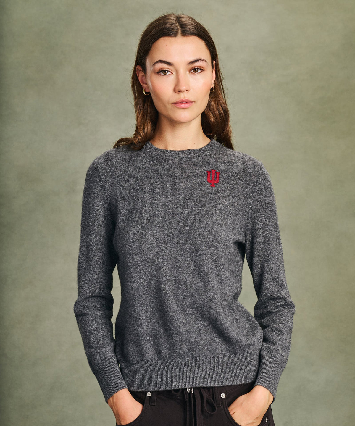 Women's Indiana University Cashmere Sweater