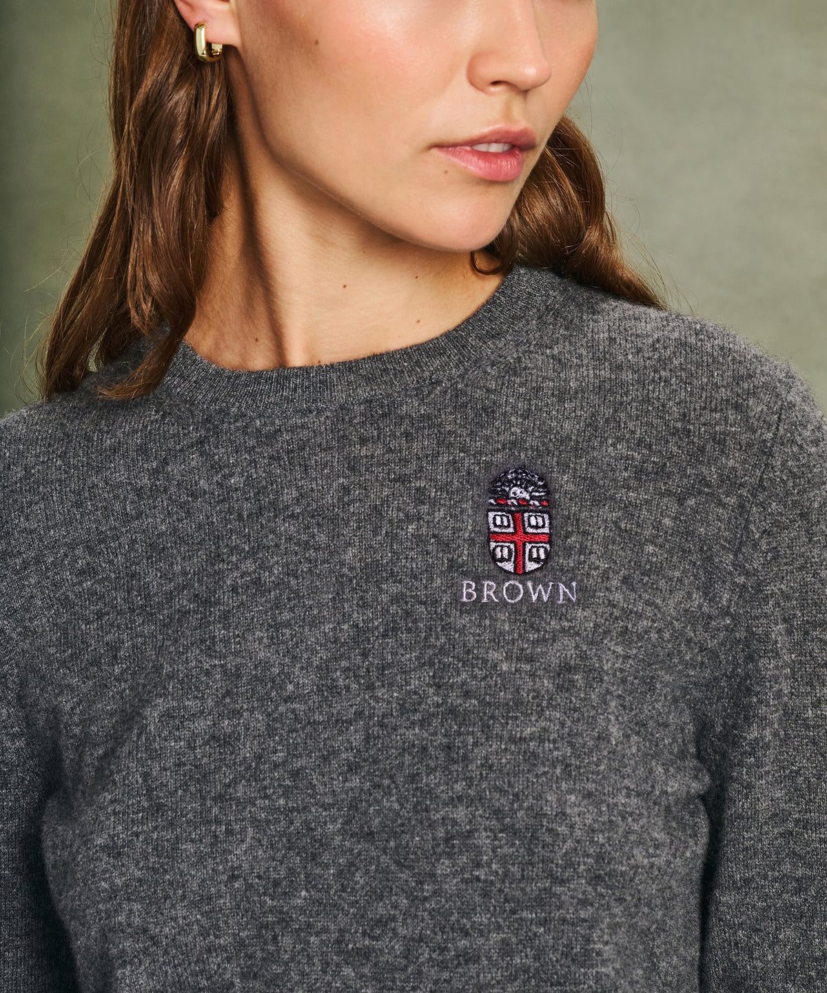 Women's Brown University Cashmere Sweater