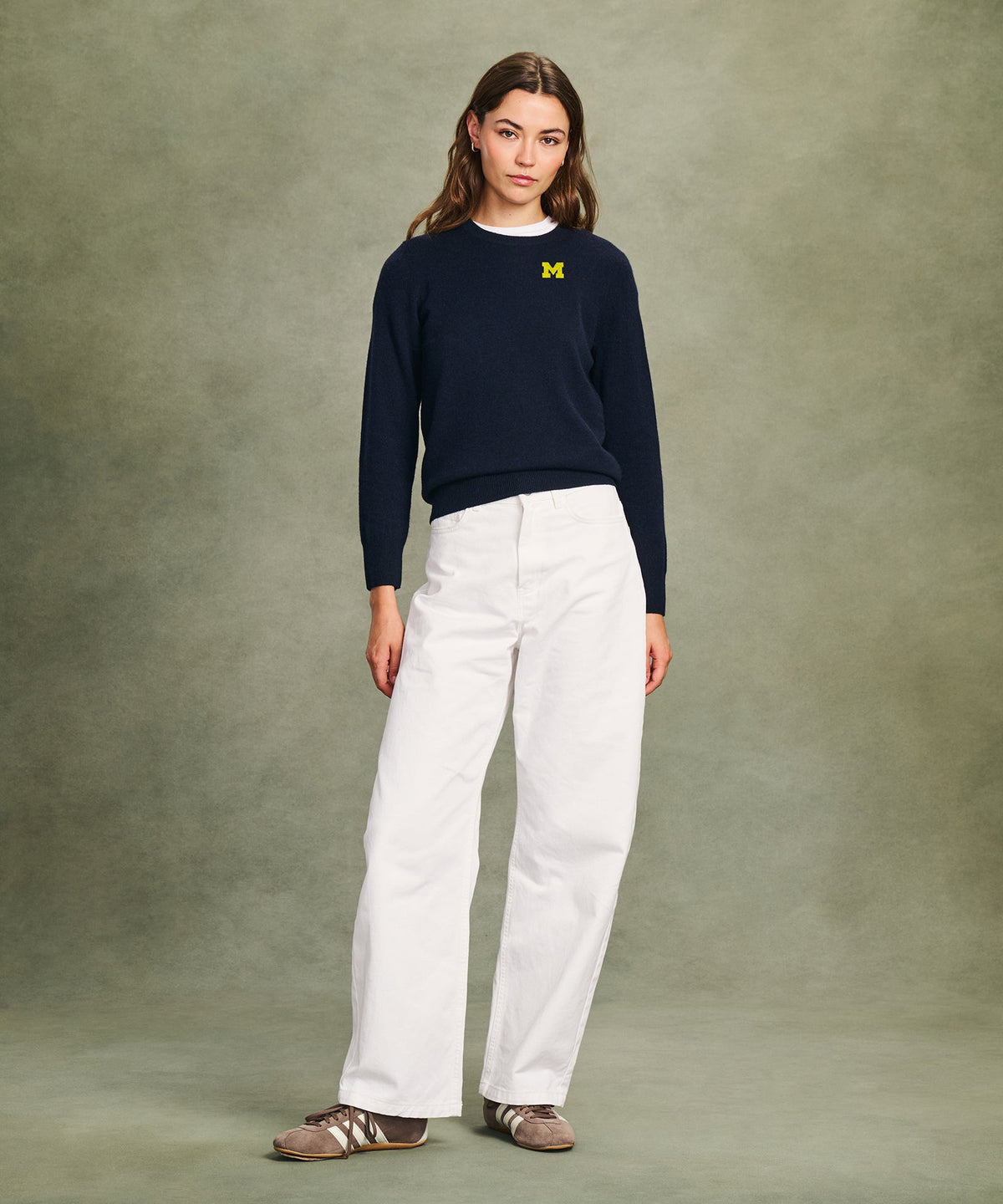 Women's University of Michigan Cashmere Sweater