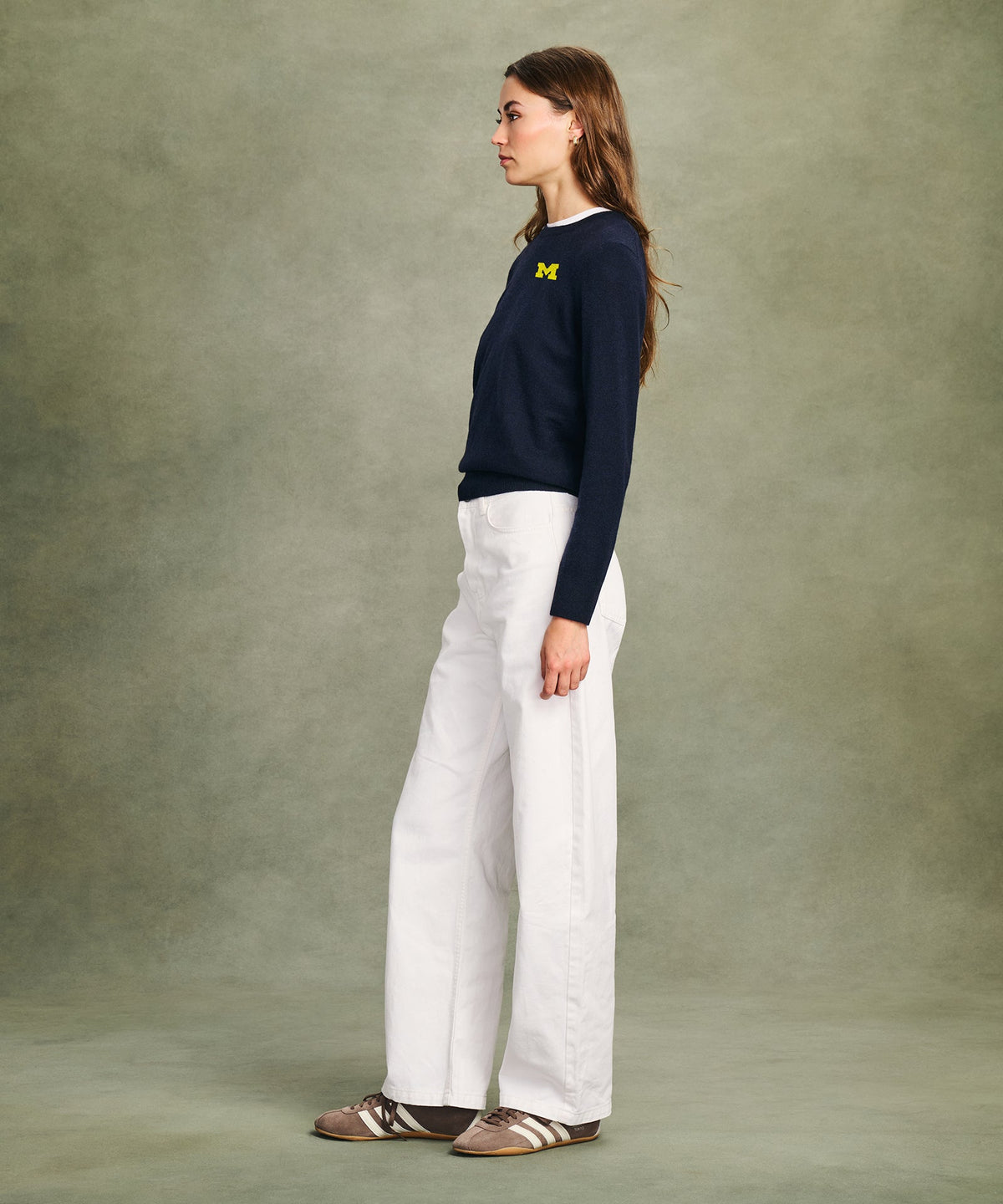 Women's University of Michigan Cashmere Sweater