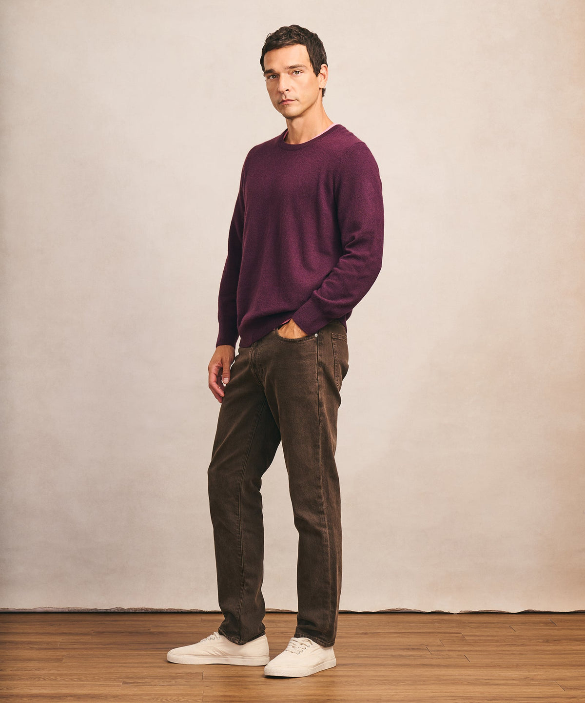 The Original Cashmere Crewneck Sweater Men's