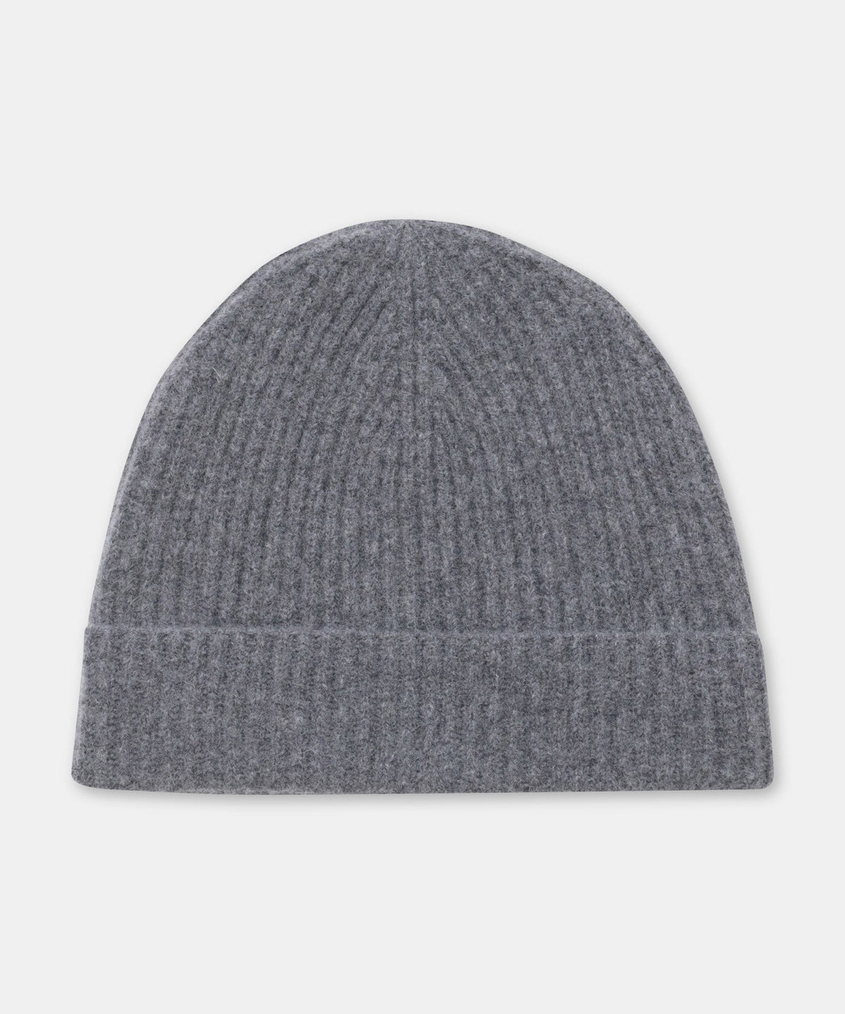 Signature Cashmere Ribbed Beanie
