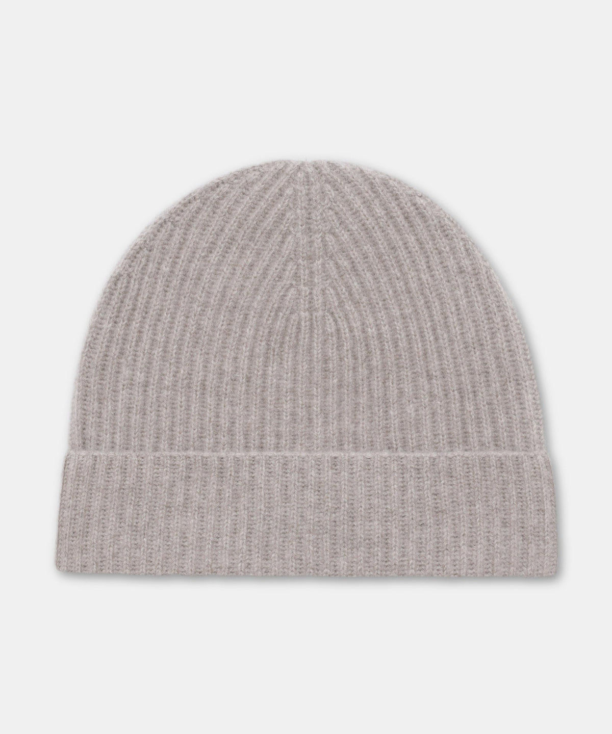 Signature Cashmere Ribbed Beanie