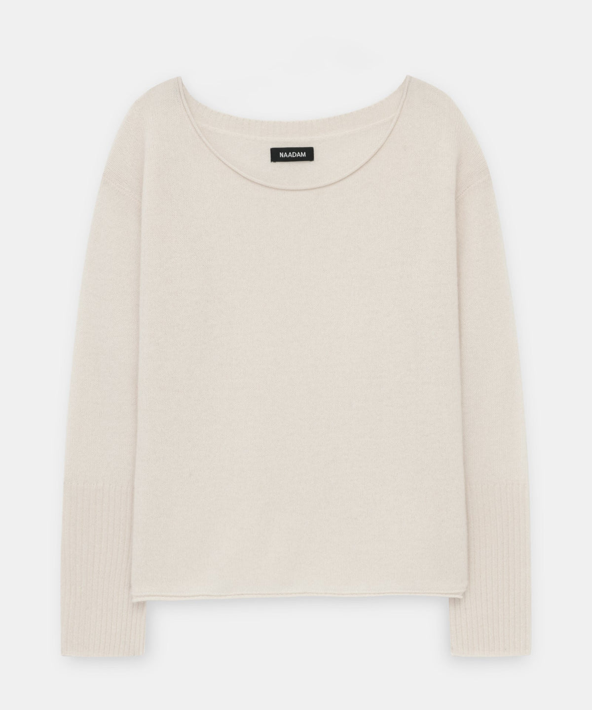 Lightweight Cashmere Boatneck Sweater