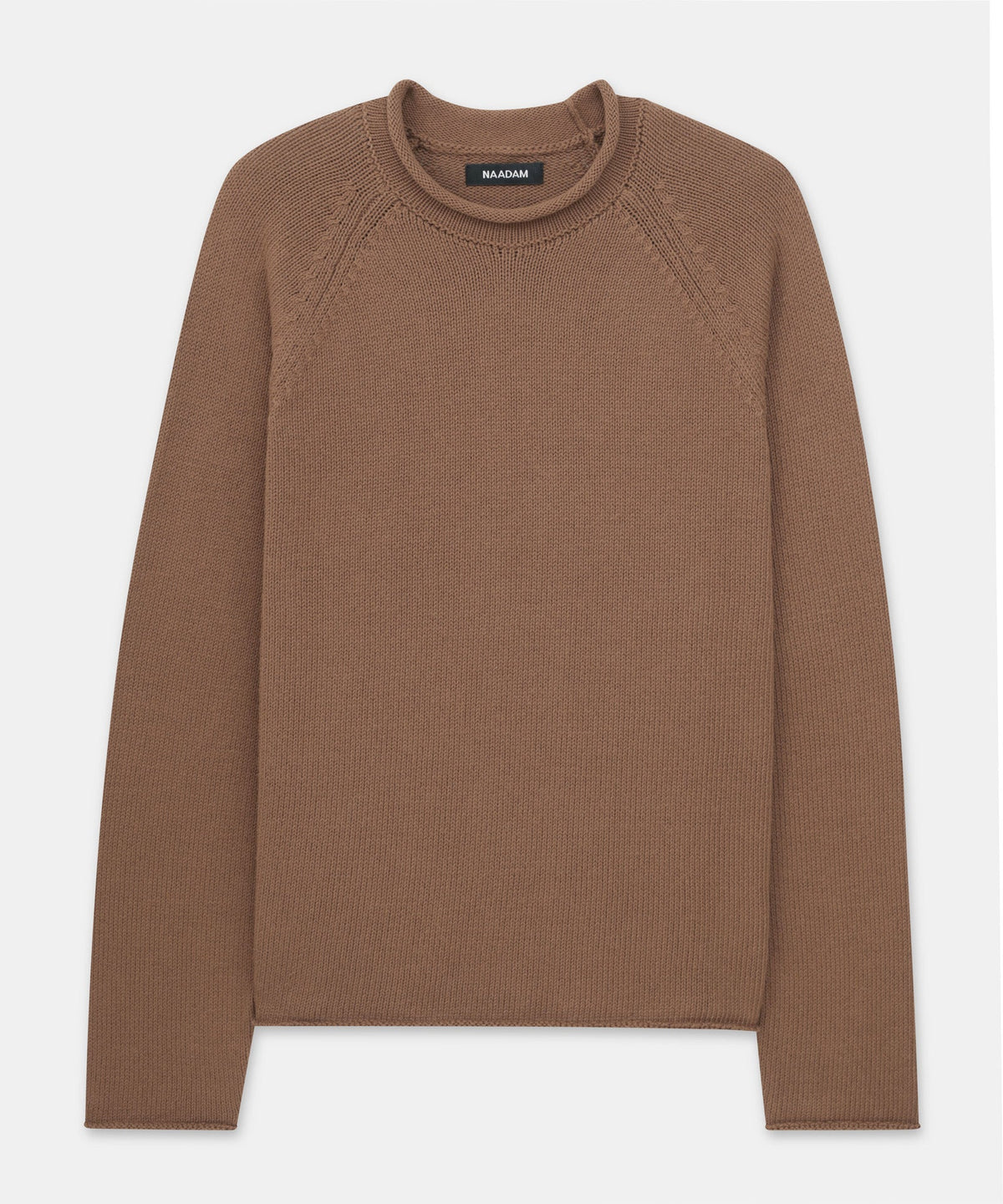 Cotton Relaxed Rollneck Sweater