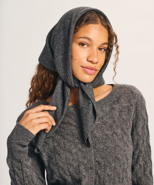 Lightweight Cashmere Triangle Scarf