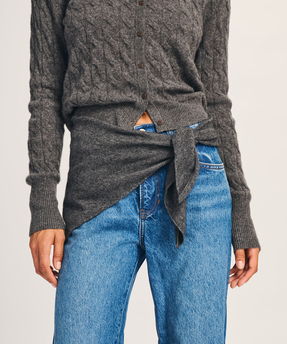 Lightweight Cashmere Triangle Scarf