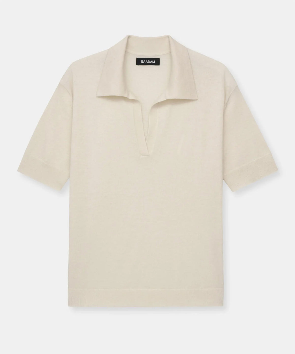 Super Fine Cashmere Short Sleeve Polo